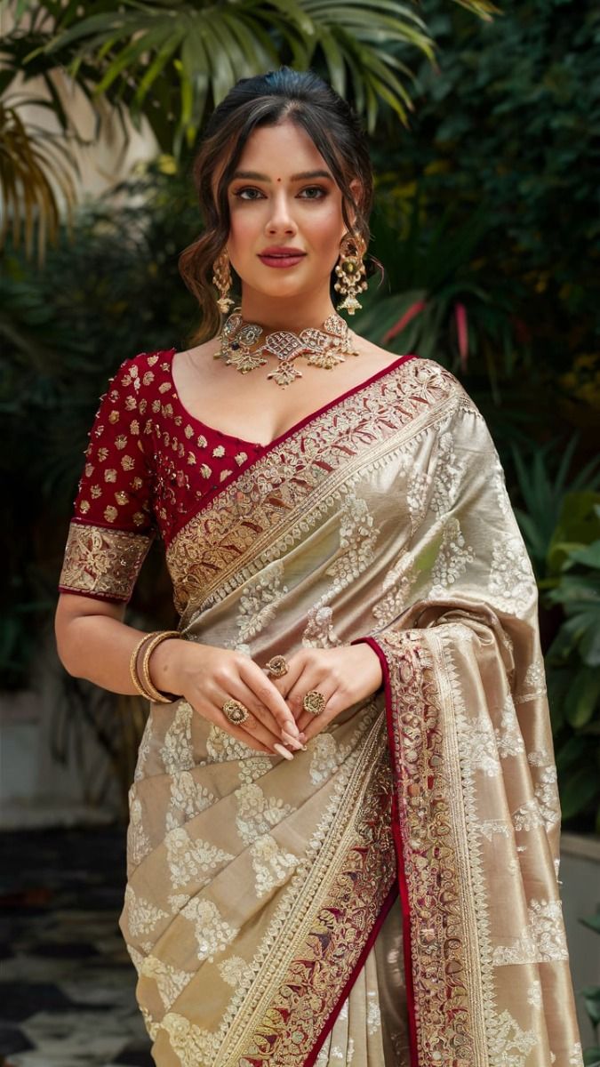 Exquisite Designer Sarees for Wedding Party Wear